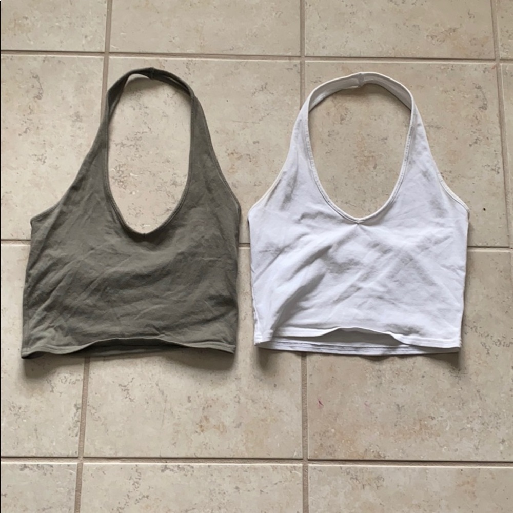 Deep-V Crop Tops by Express